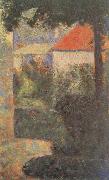 Georges Seurat Houses at Le Raincy oil painting picture wholesale